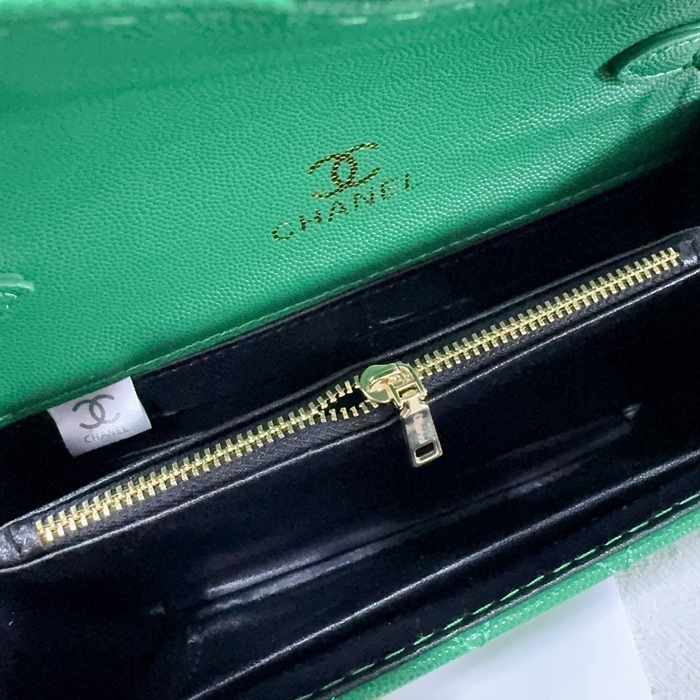 Chanel inspired quilted clutch