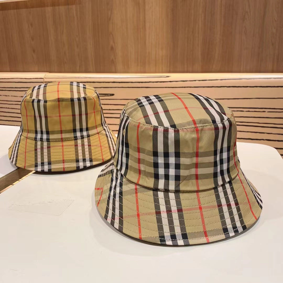 Burberry inspired plaid Bucket