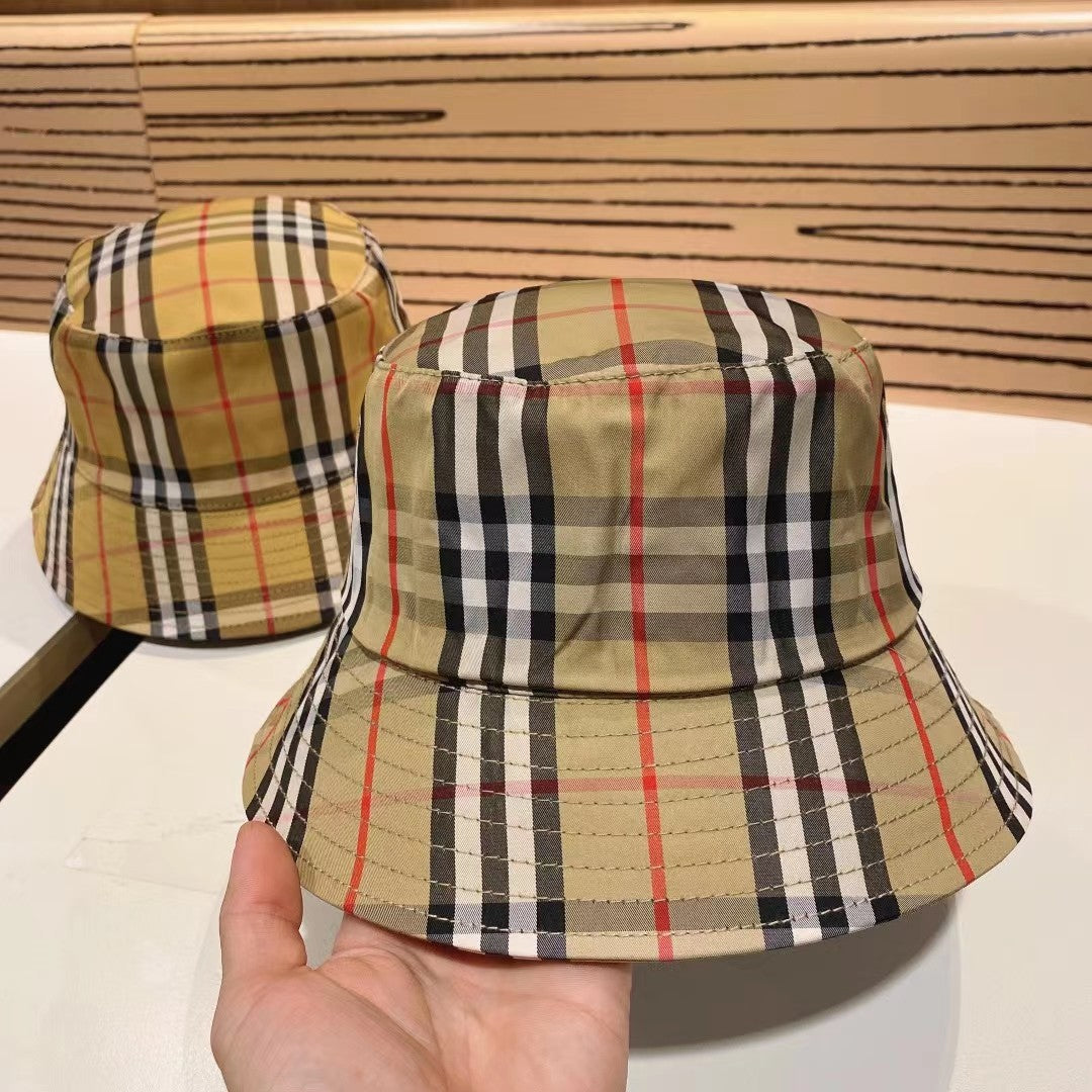 Burberry inspired plaid Bucket