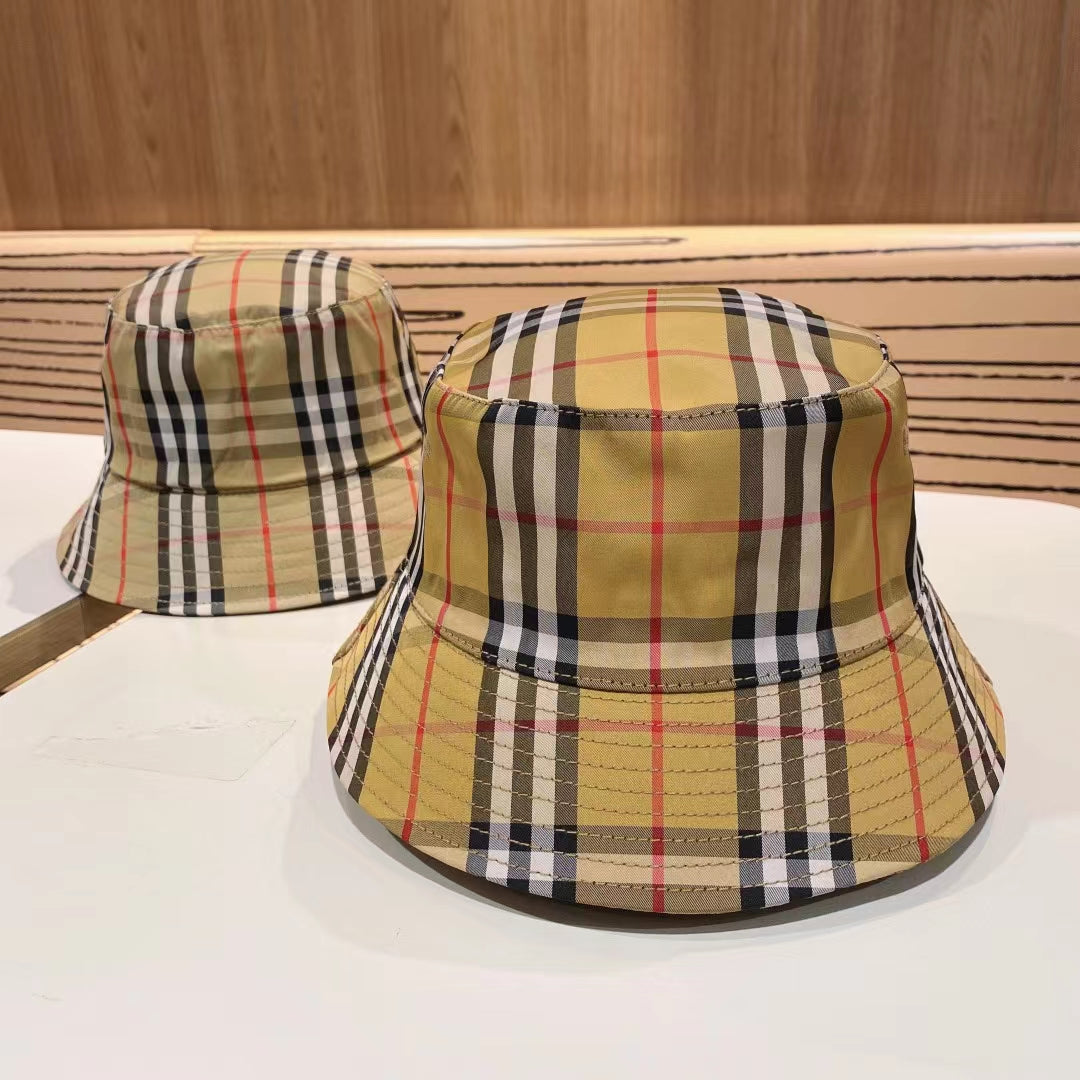 Burberry inspired plaid Bucket