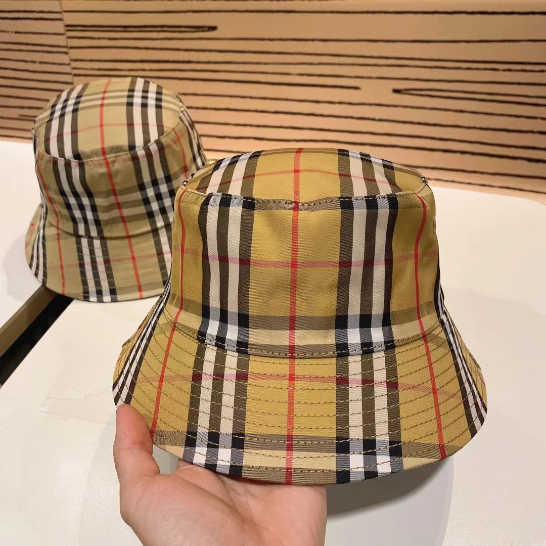 Burberry inspired plaid Bucket