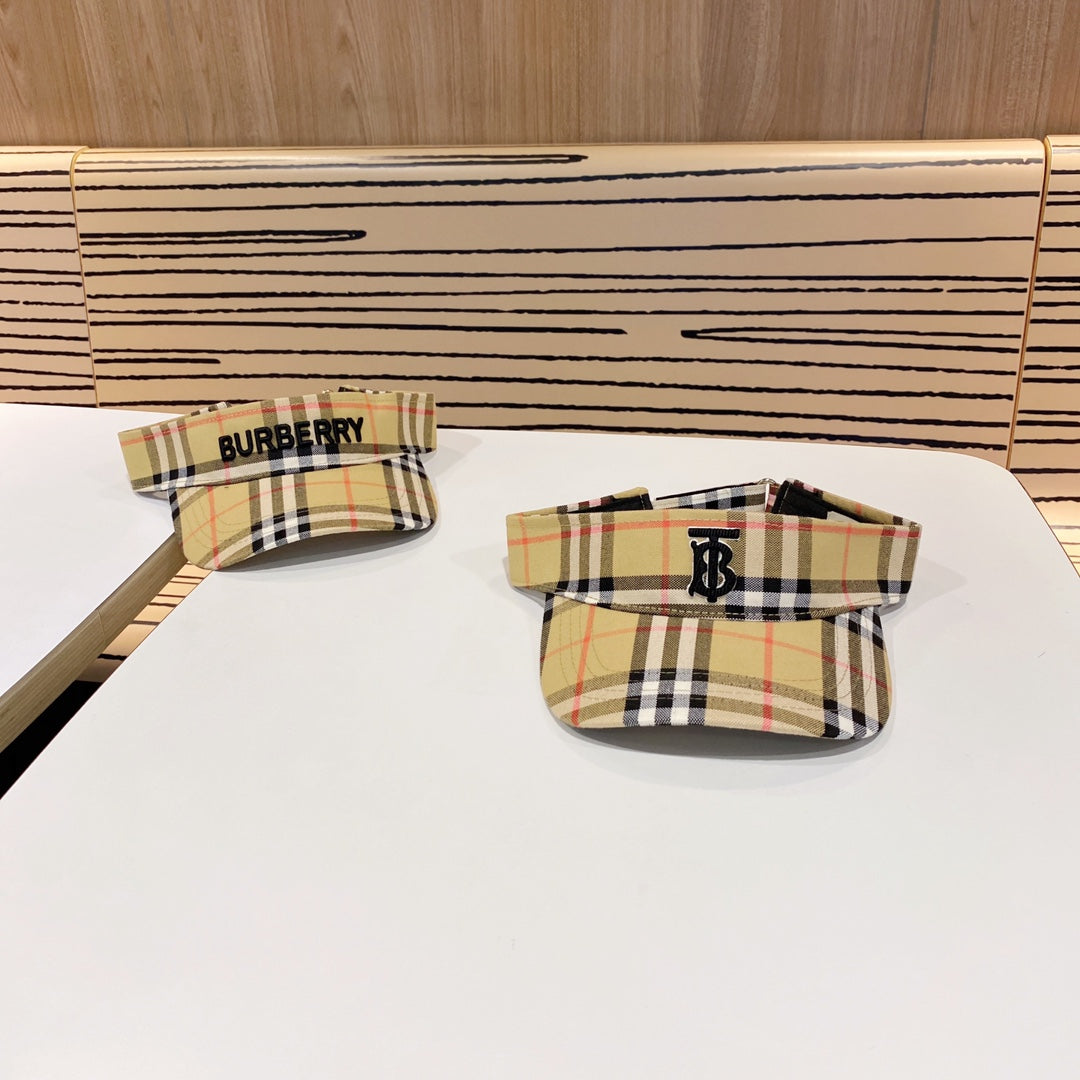 Burberry inspired Sunvisor