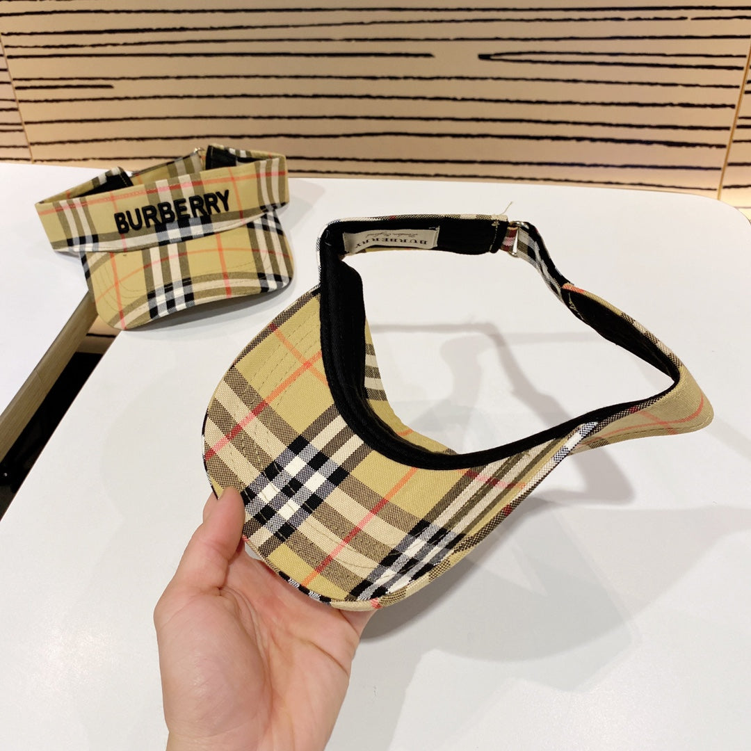 Burberry inspired Sunvisor