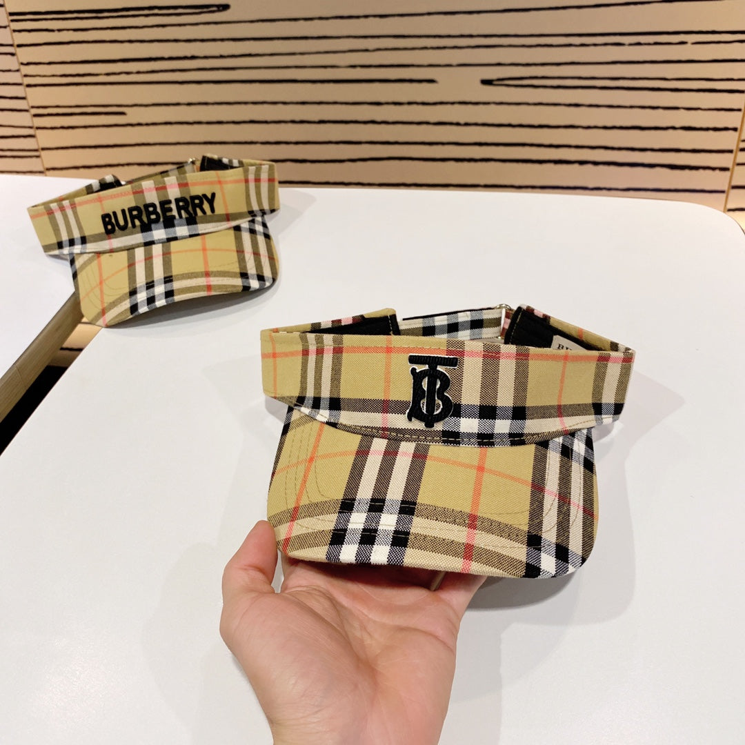 Burberry inspired Sunvisor