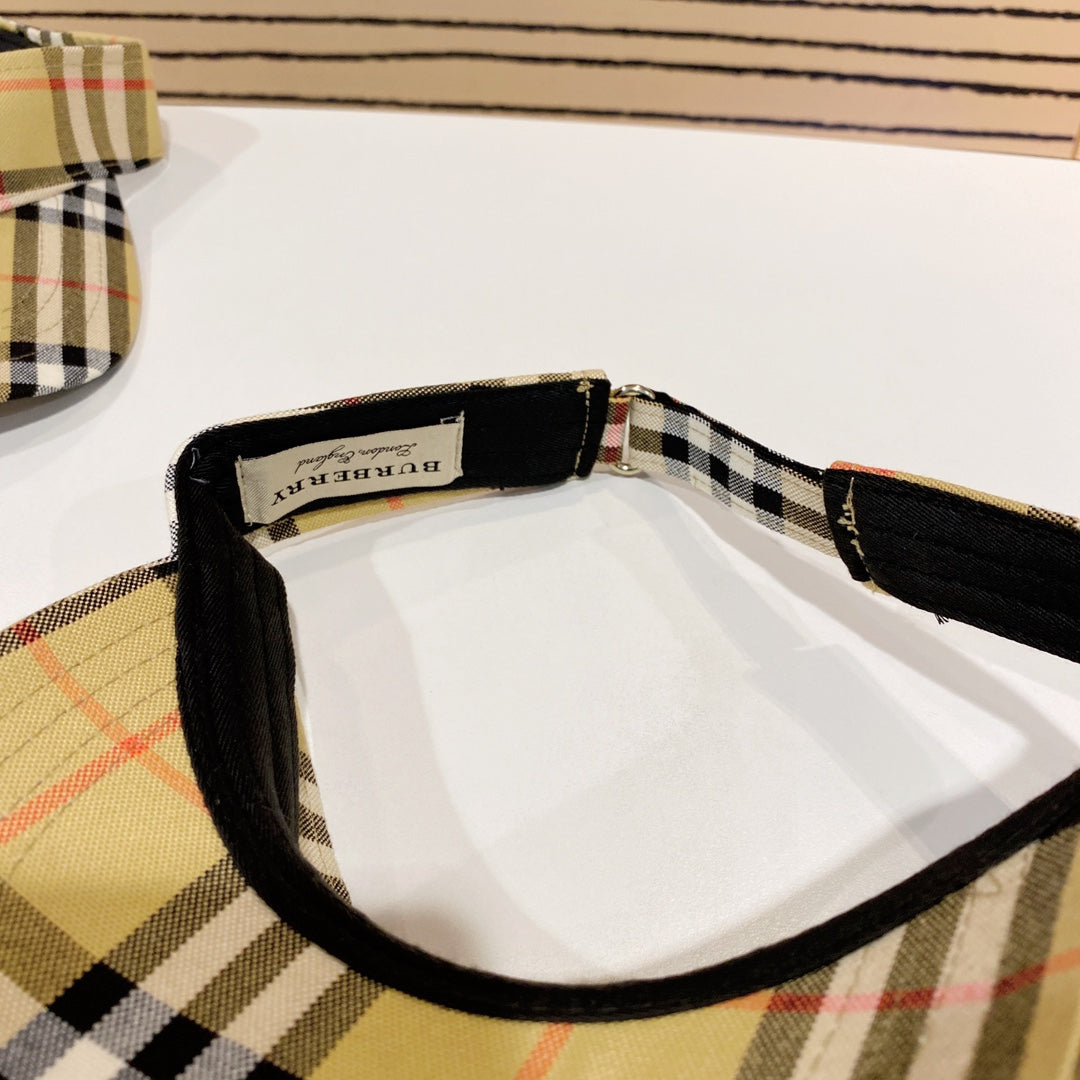 Burberry inspired Sunvisor