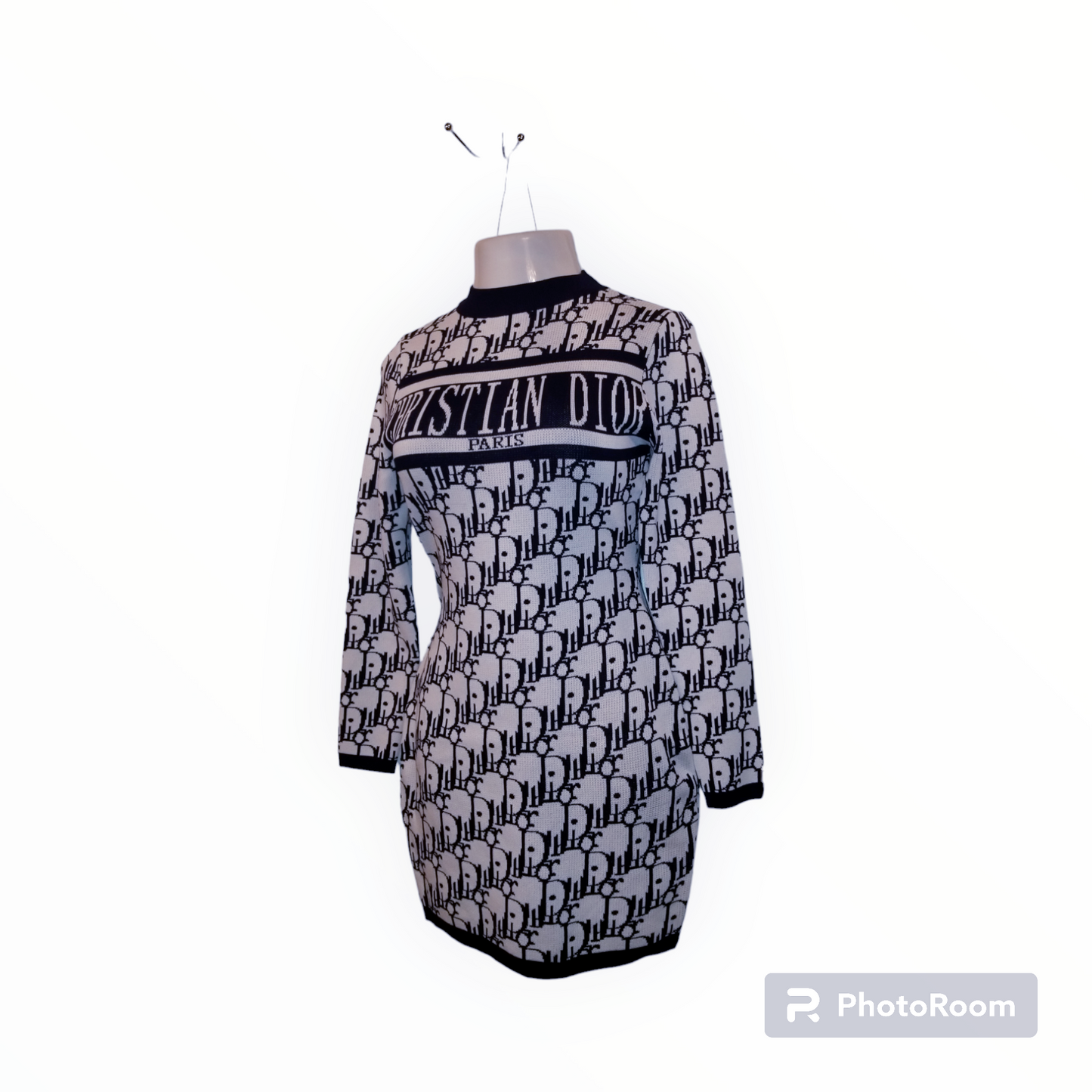 Dior inspired Women sweater dress