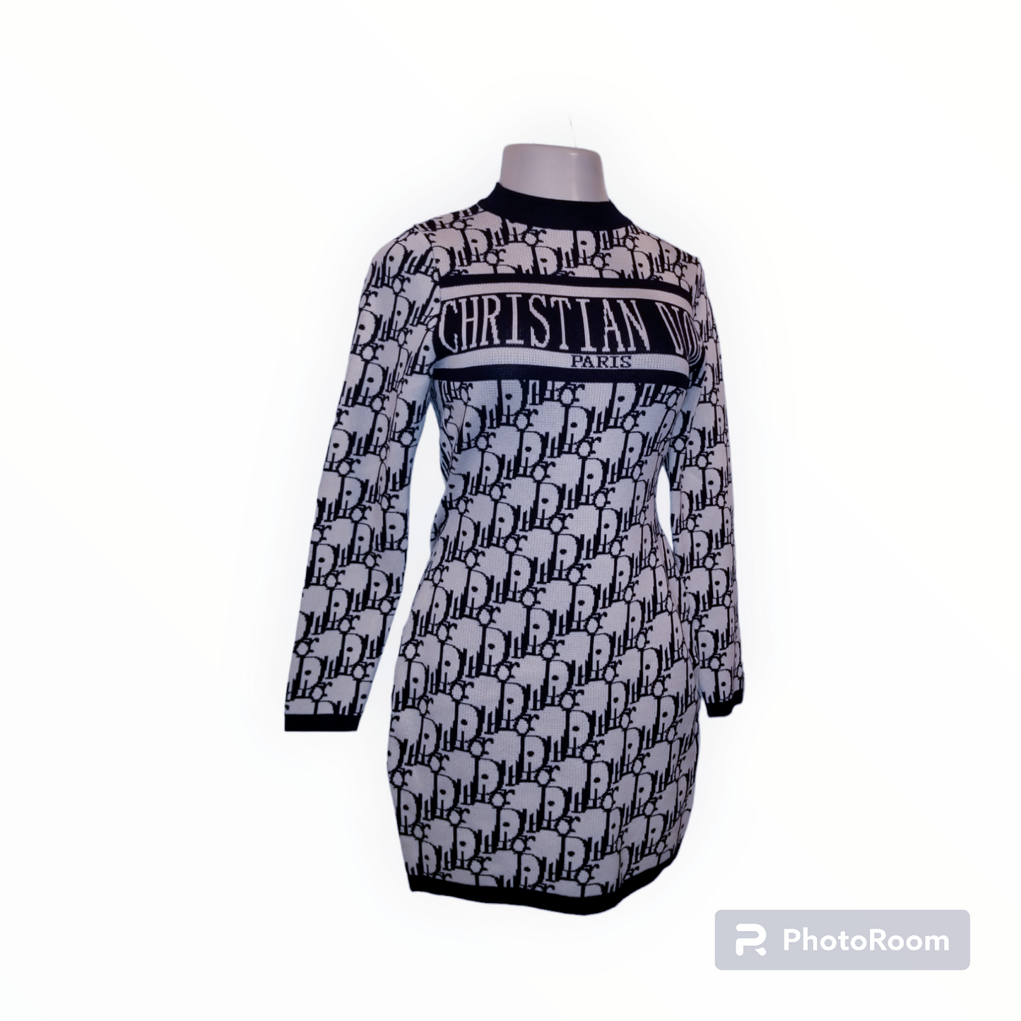 Dior inspired Women sweater dress