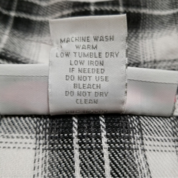 Plus size plaid Shirt