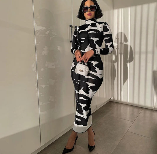 Women bodycon maxi dress