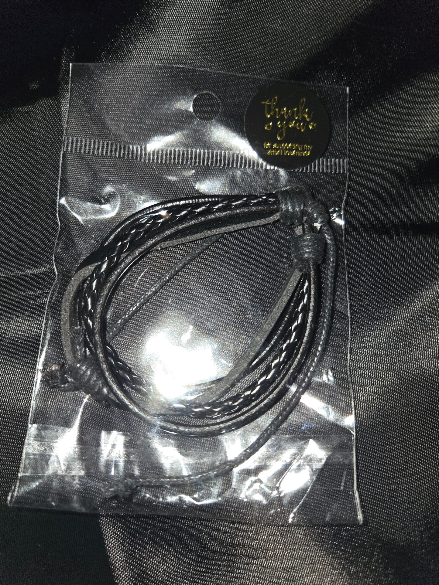 Men leather bracelet