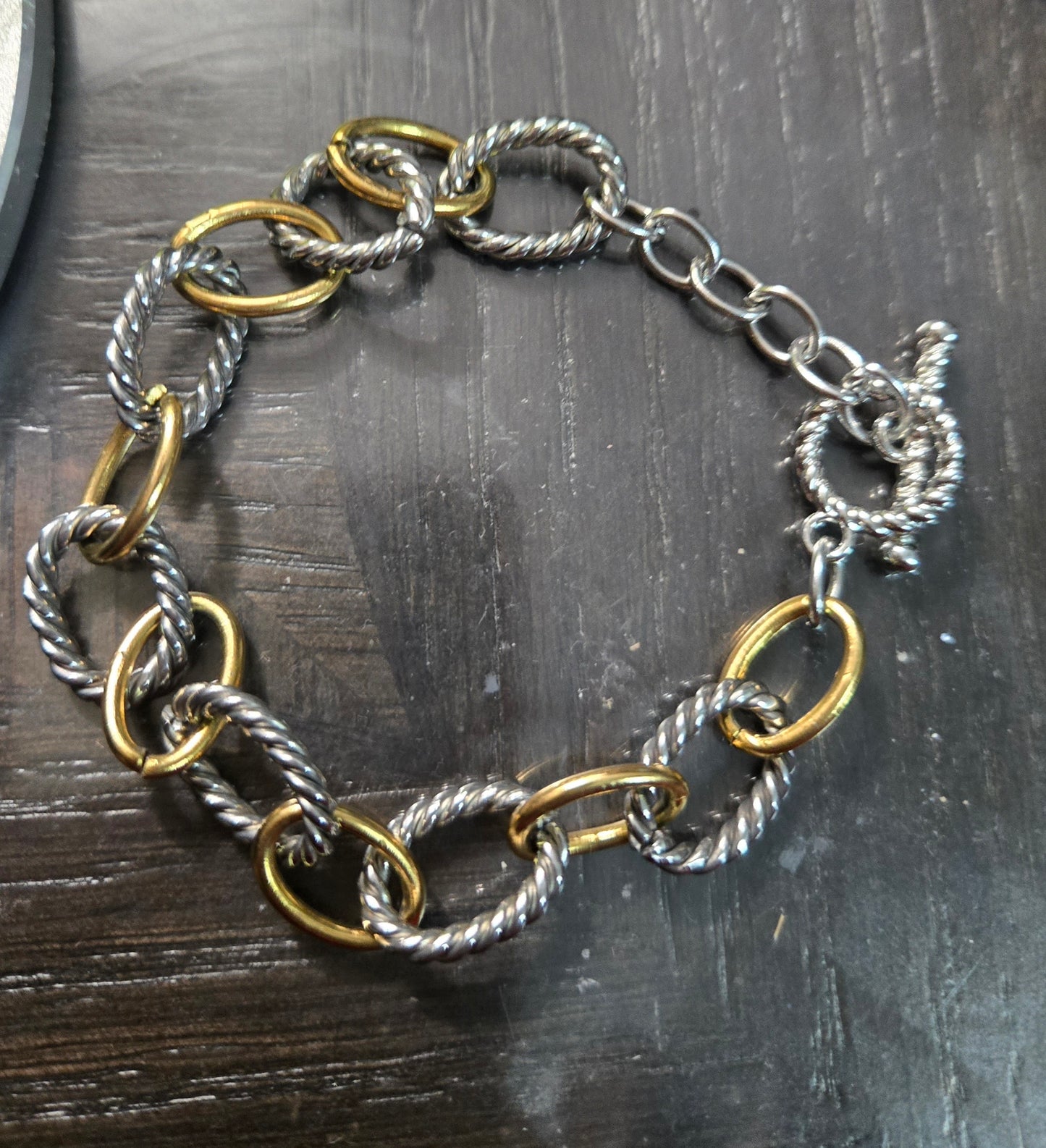 David Yurman inspired bracelet