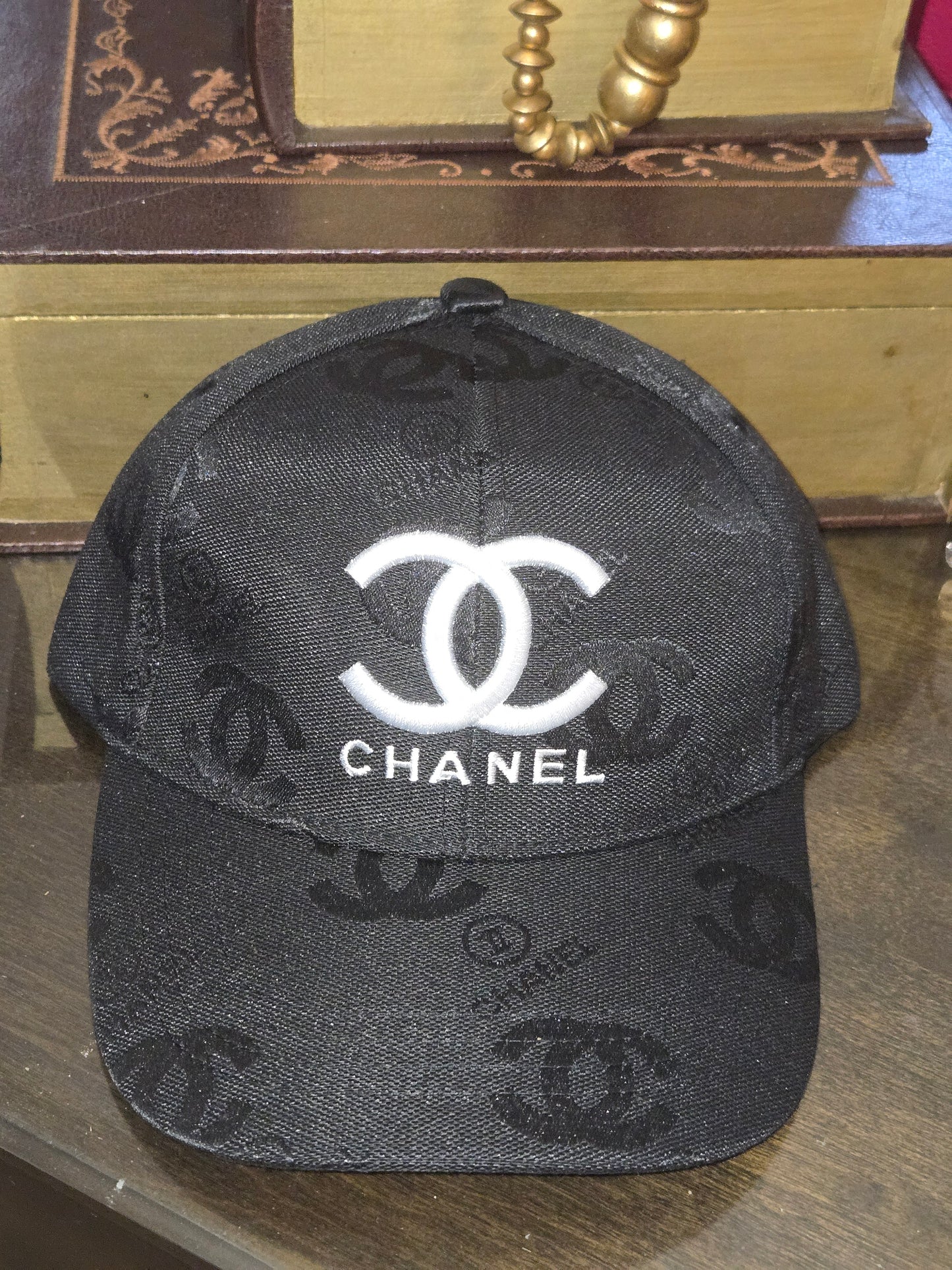 Chanel inspired baseball cap