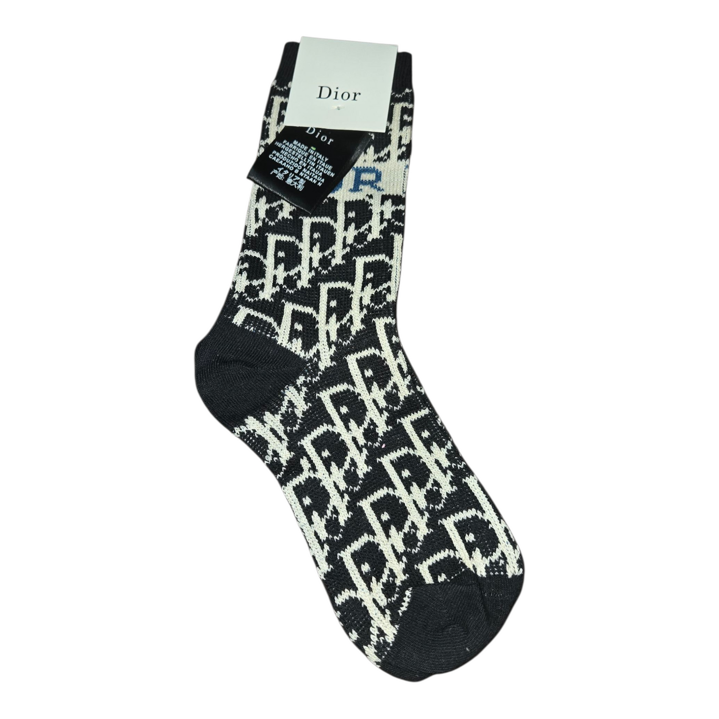 Christian Dior Inspired Monogram Individual  Socks