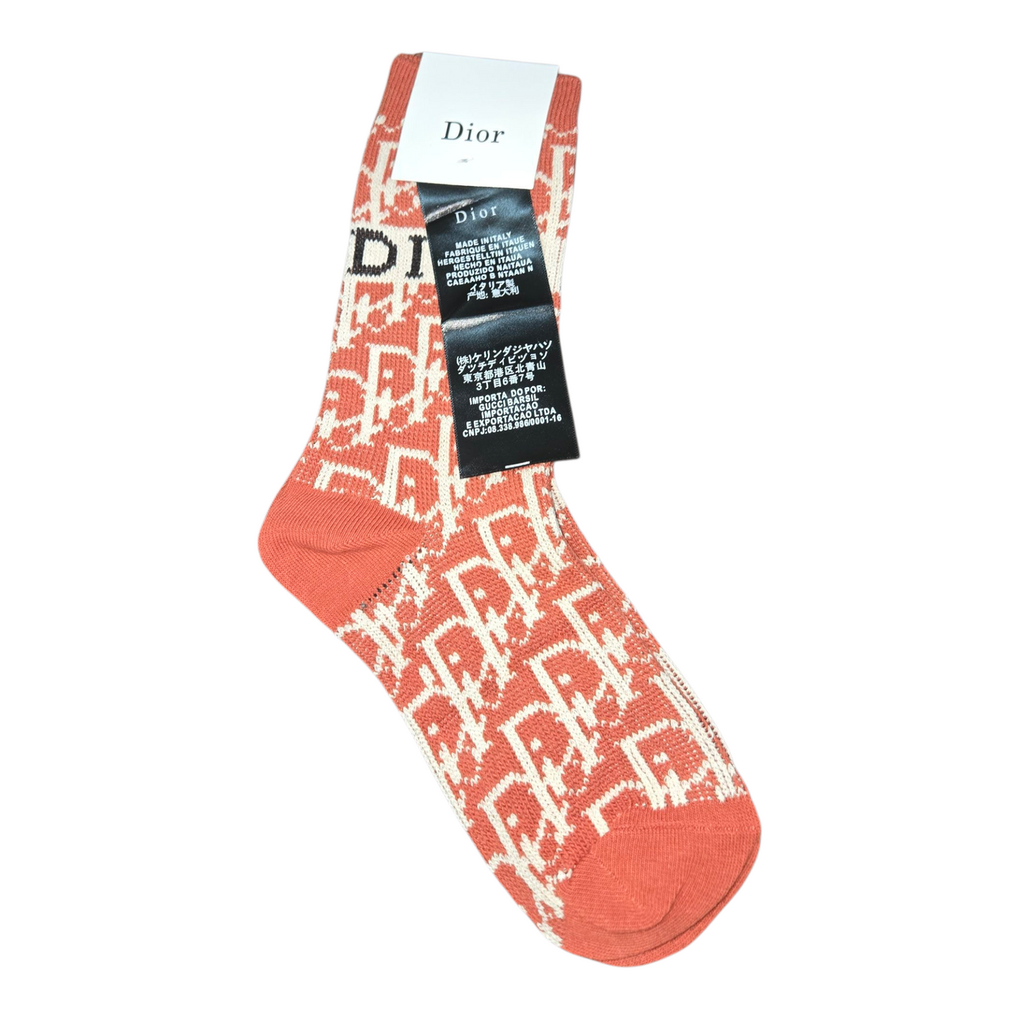 Christian Dior Inspired Monogram Individual  Socks