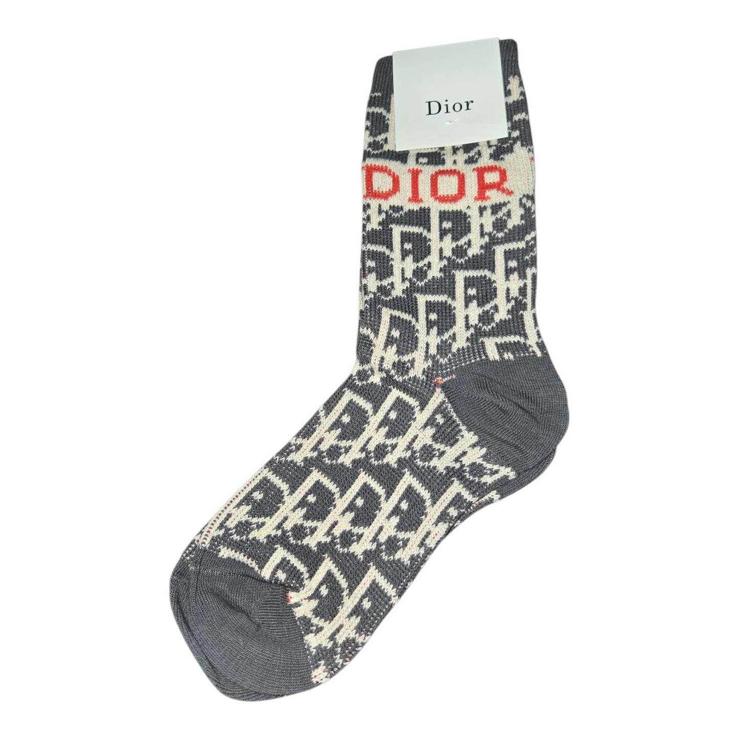 Christian Dior Inspired Monogram Individual  Socks