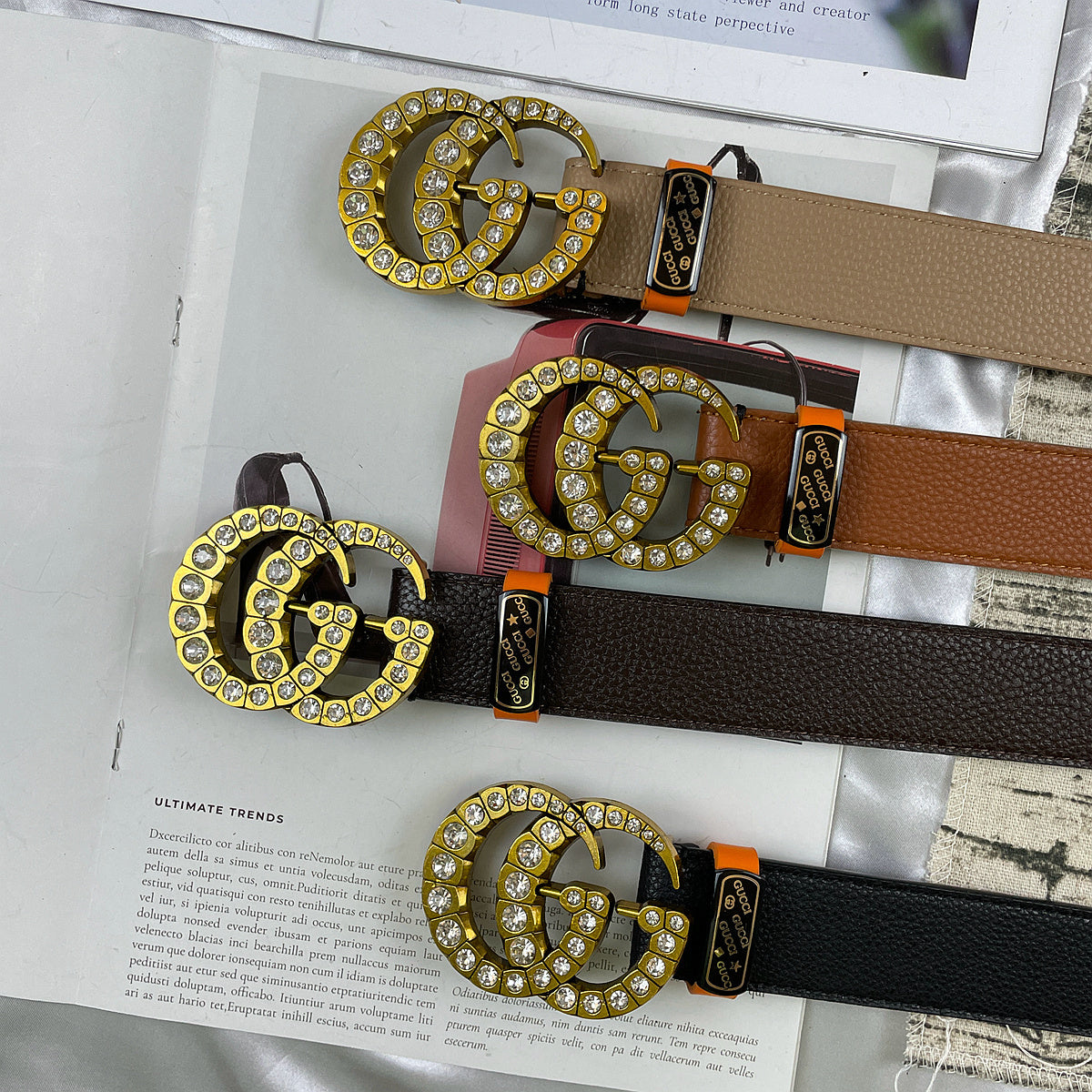 Gucci Designer inspired Belts