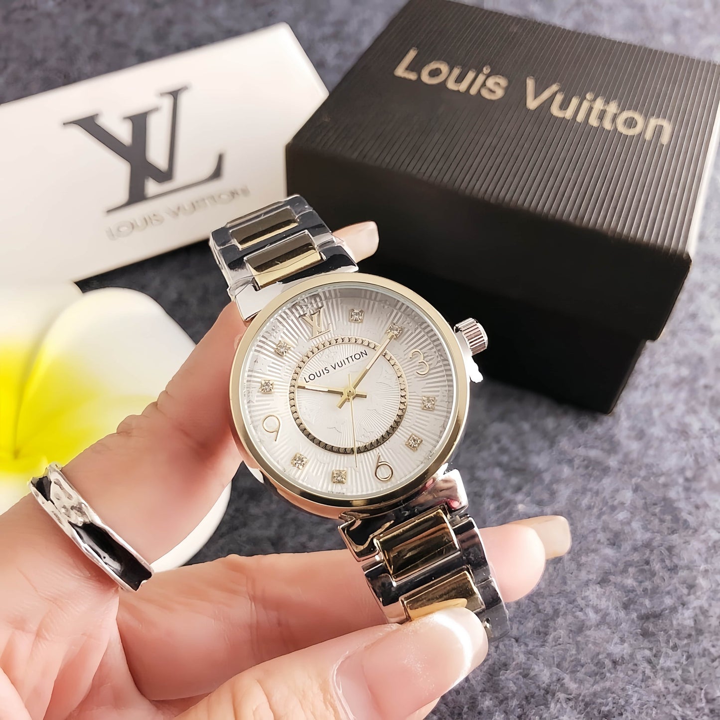 LV inspired Watch