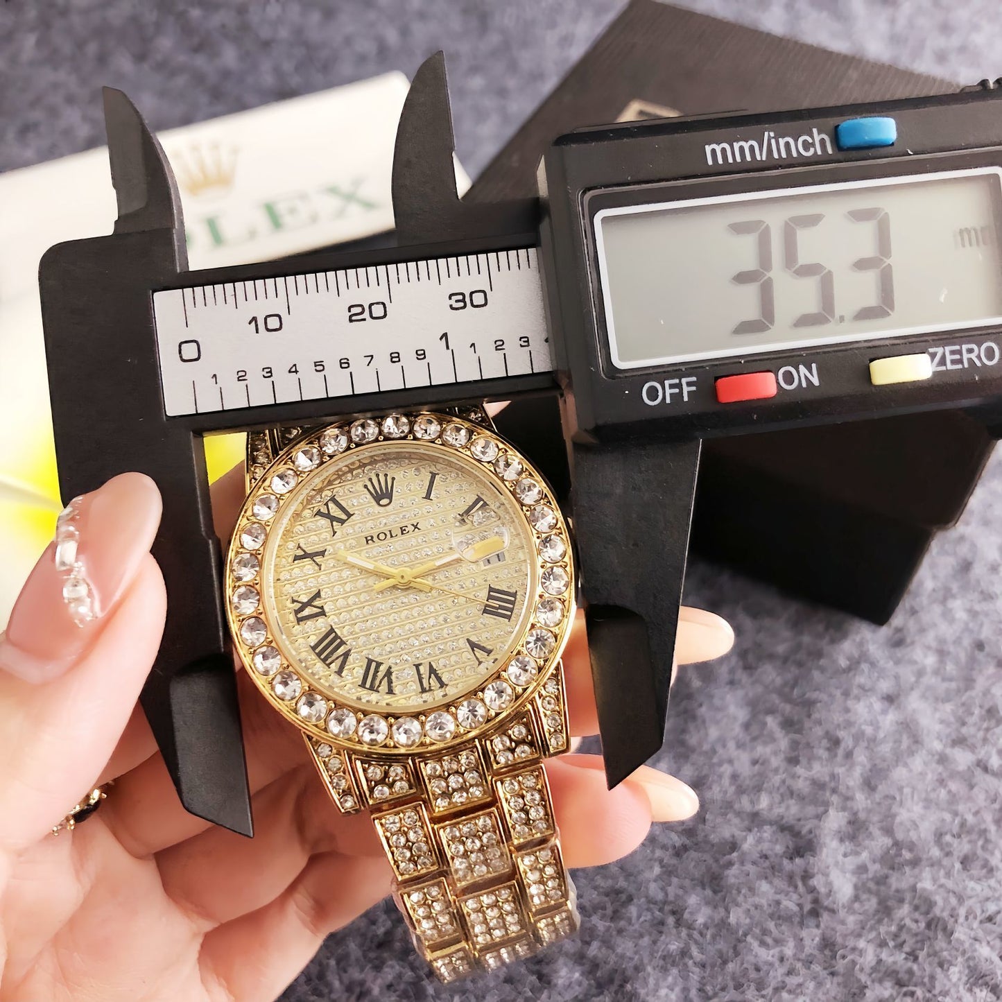 Rolex inspired women watch