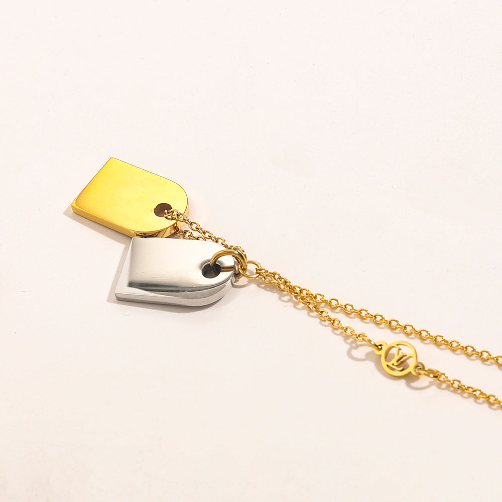 LV Tag Necklace