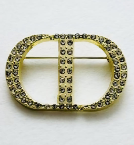Christian Dior Inspired Brooch