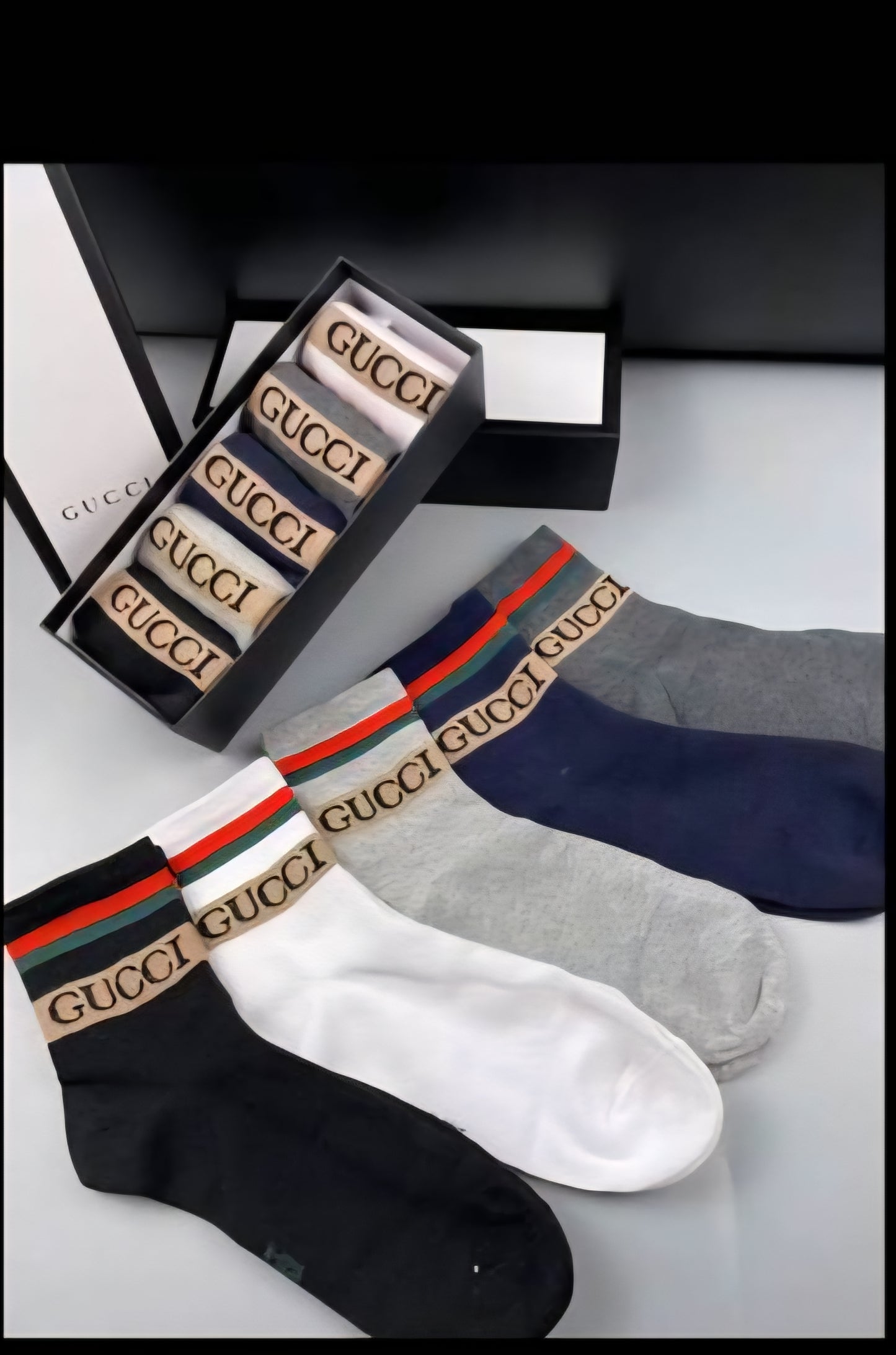 Gucci inspire Crew ankle socks sets