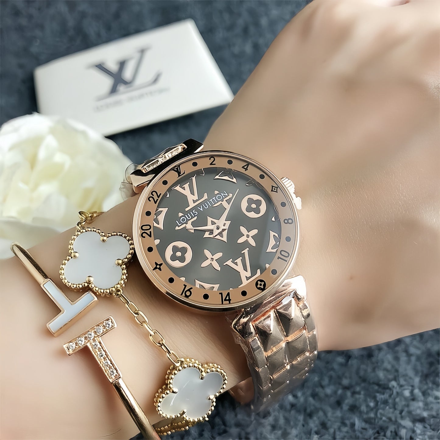 LV Designer Inspired Watch