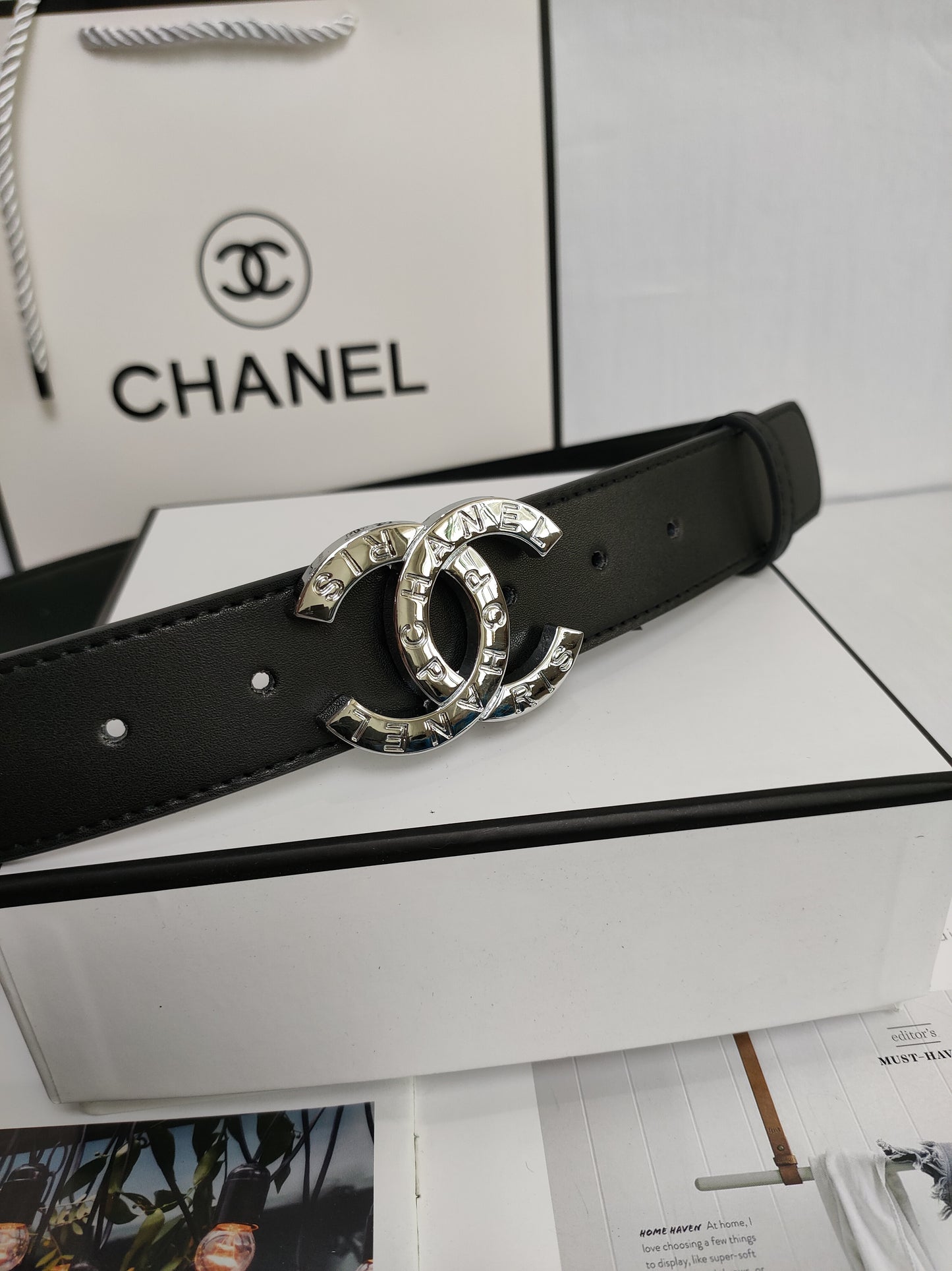 Chanel inspired Belts