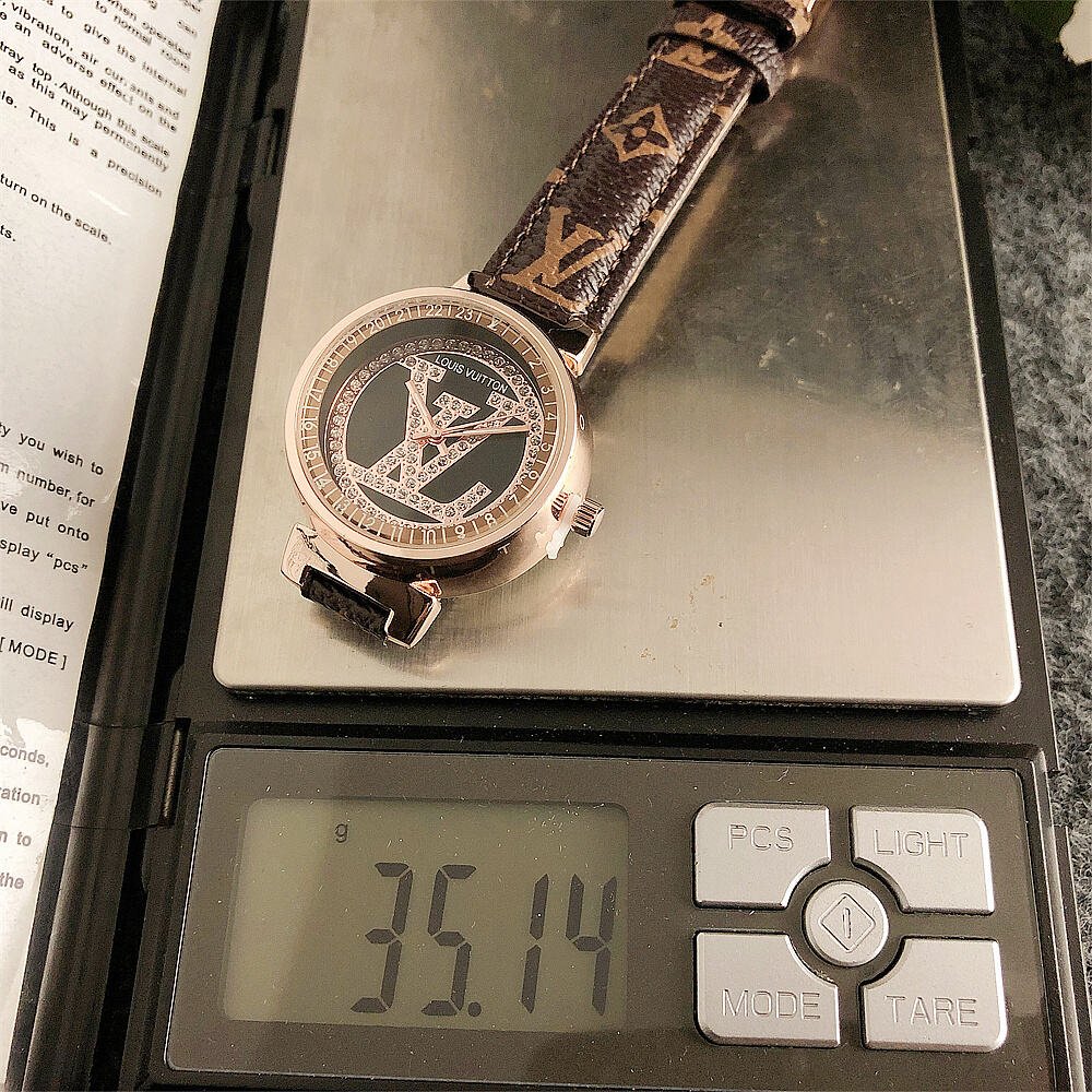 LV Designer Inspired Watch