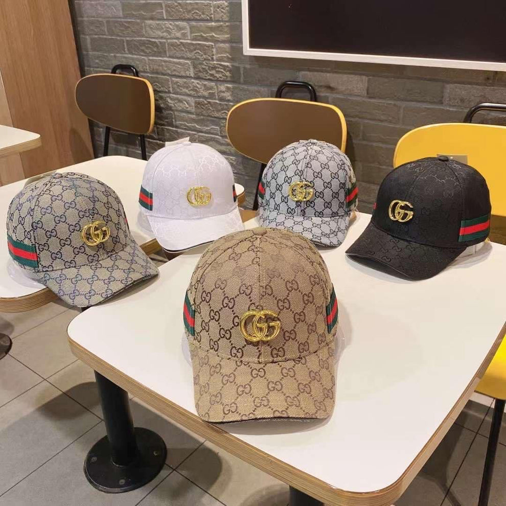 Gucci Designer Inspired Canvas Baseball Cap