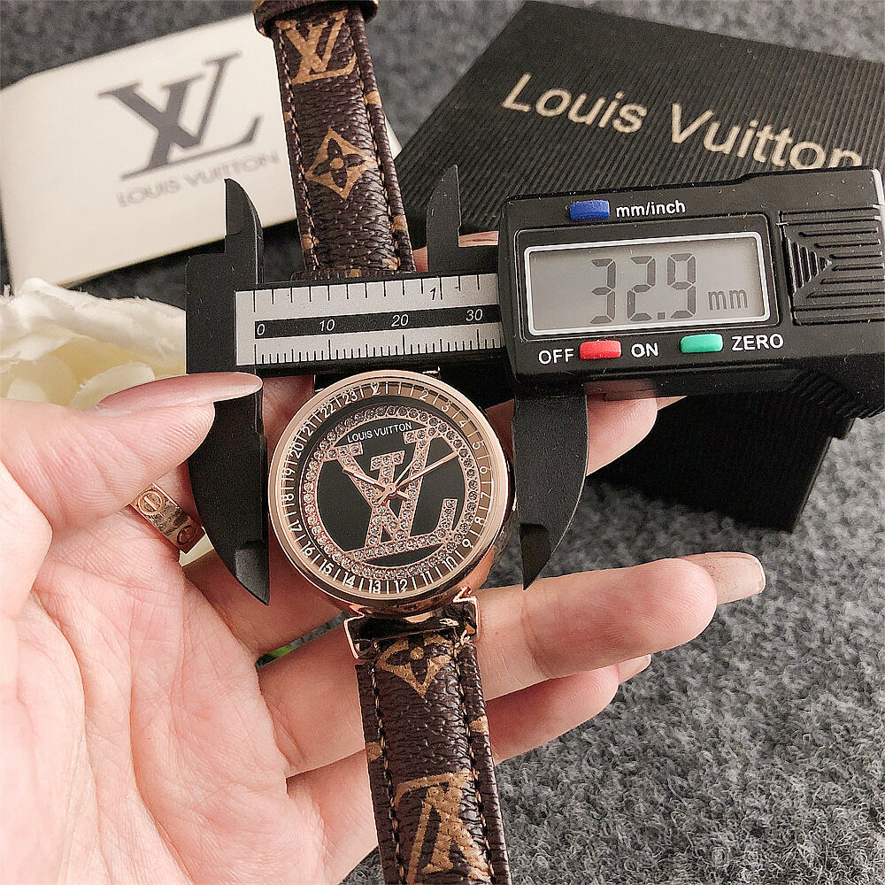 LV Designer Inspired Watch