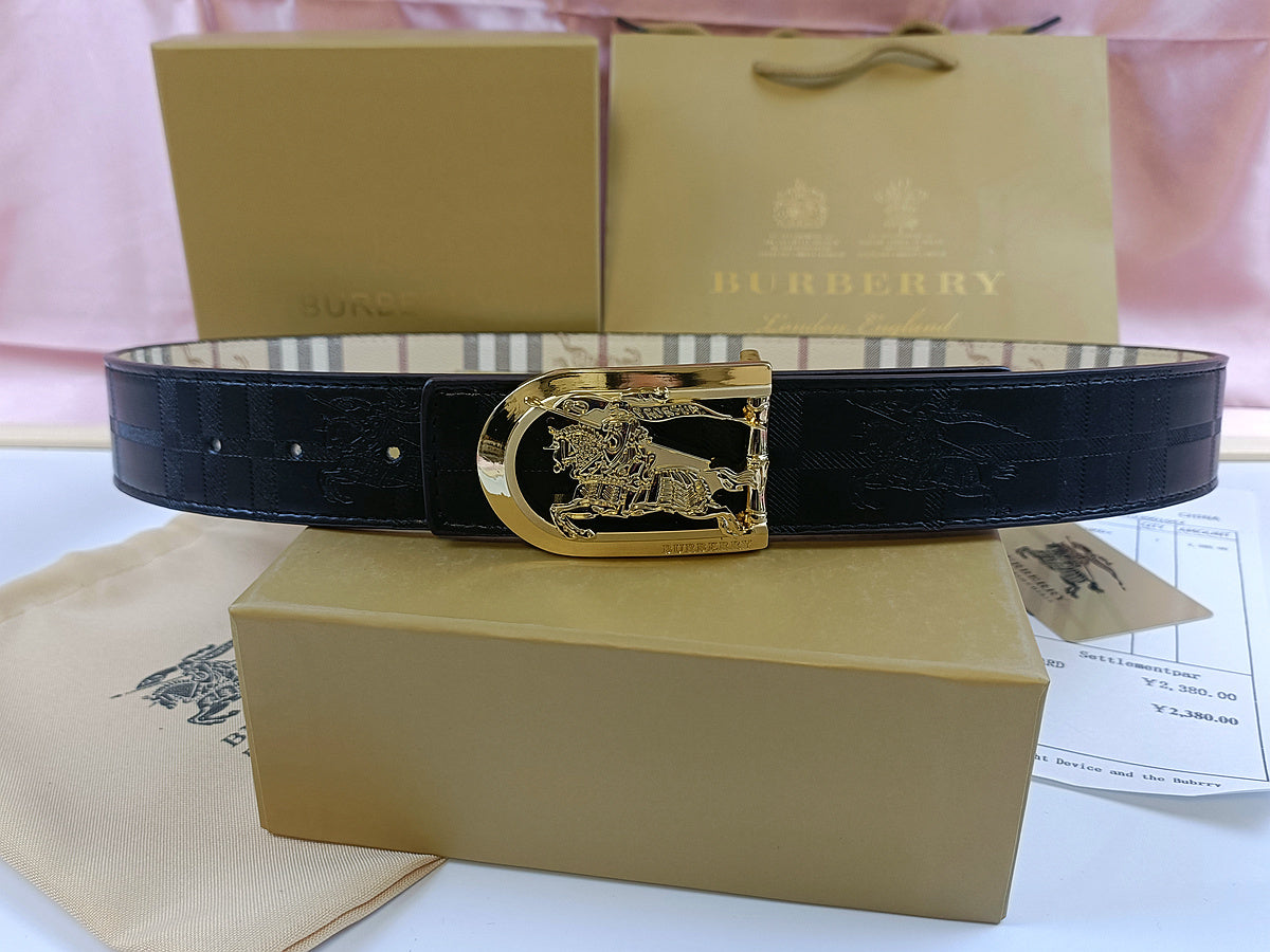 Burberry inspired Belts