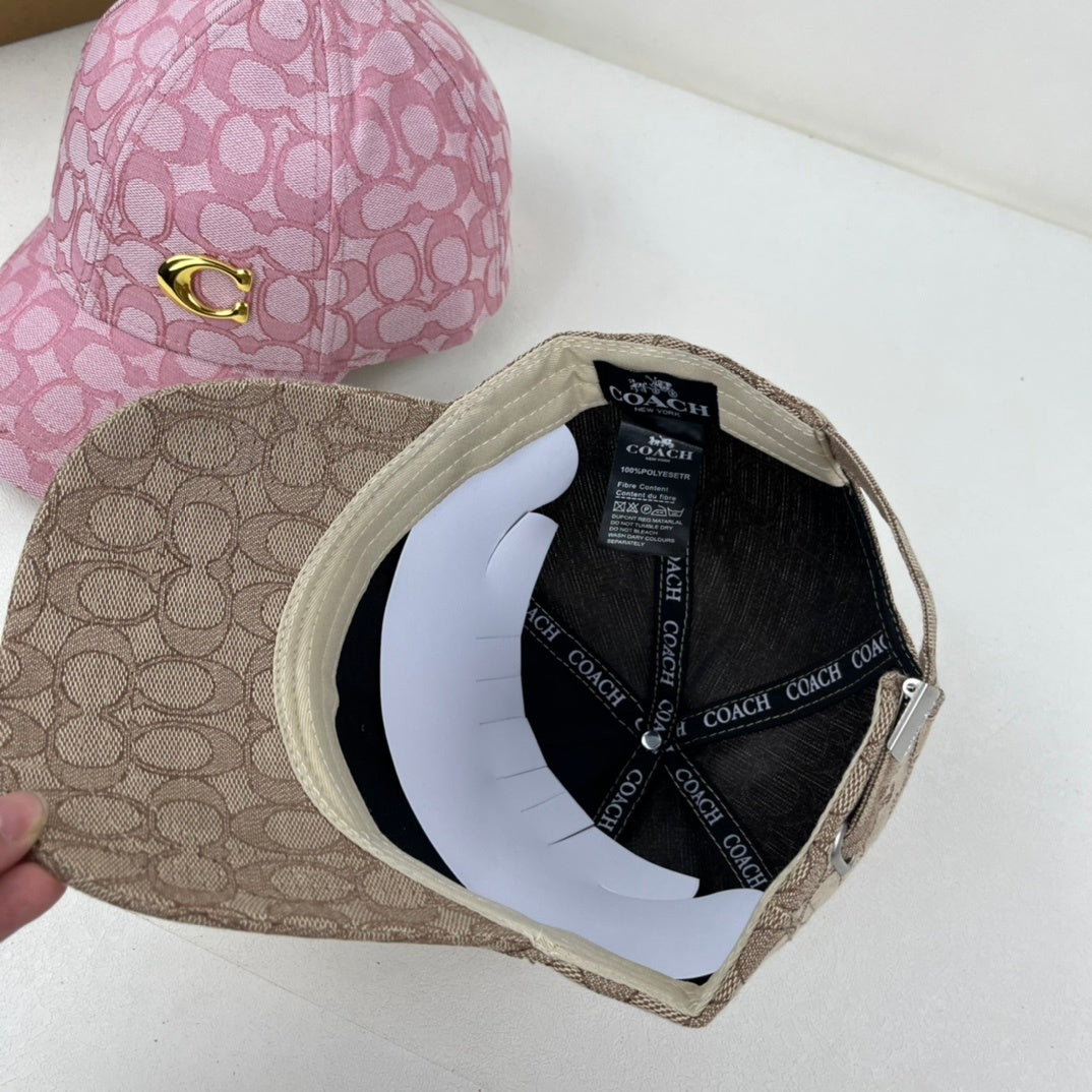 Coach inspired baseball cap