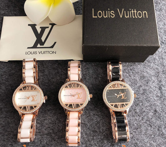 LV Inspired Watch