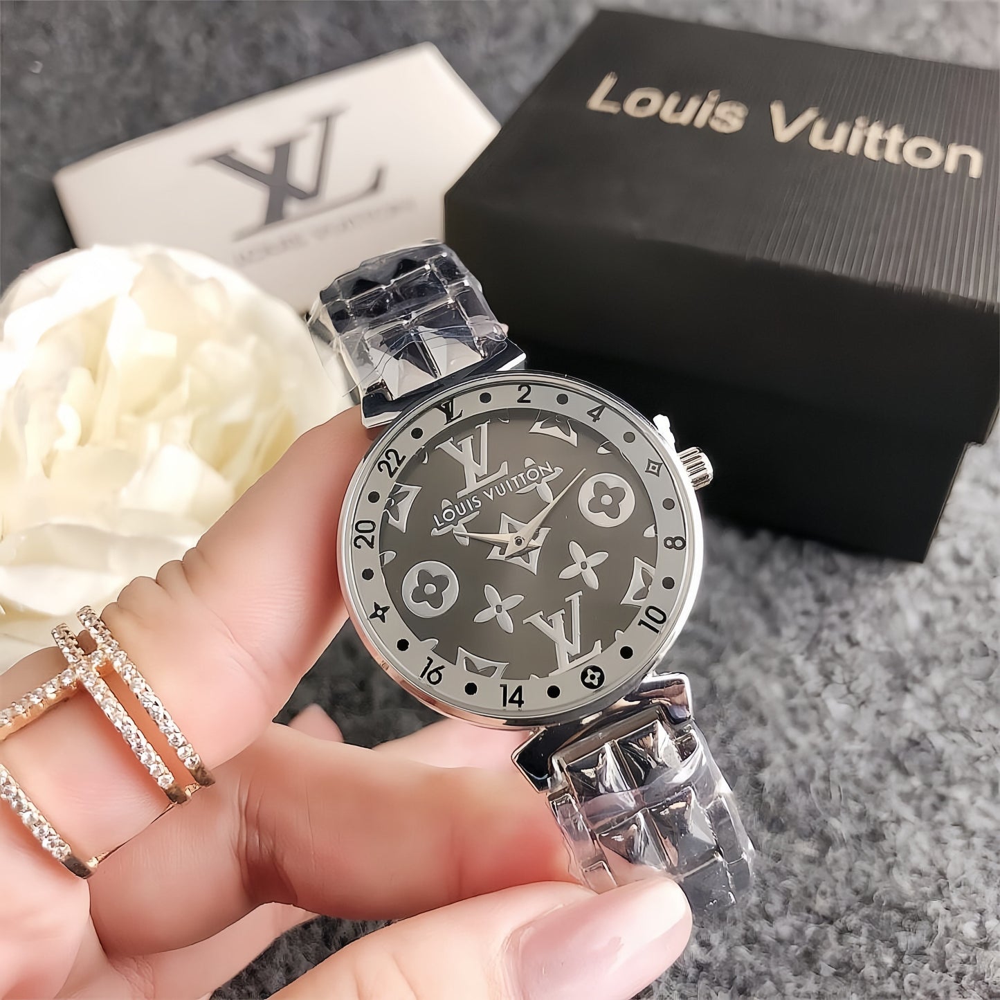LV Designer Inspired Watch