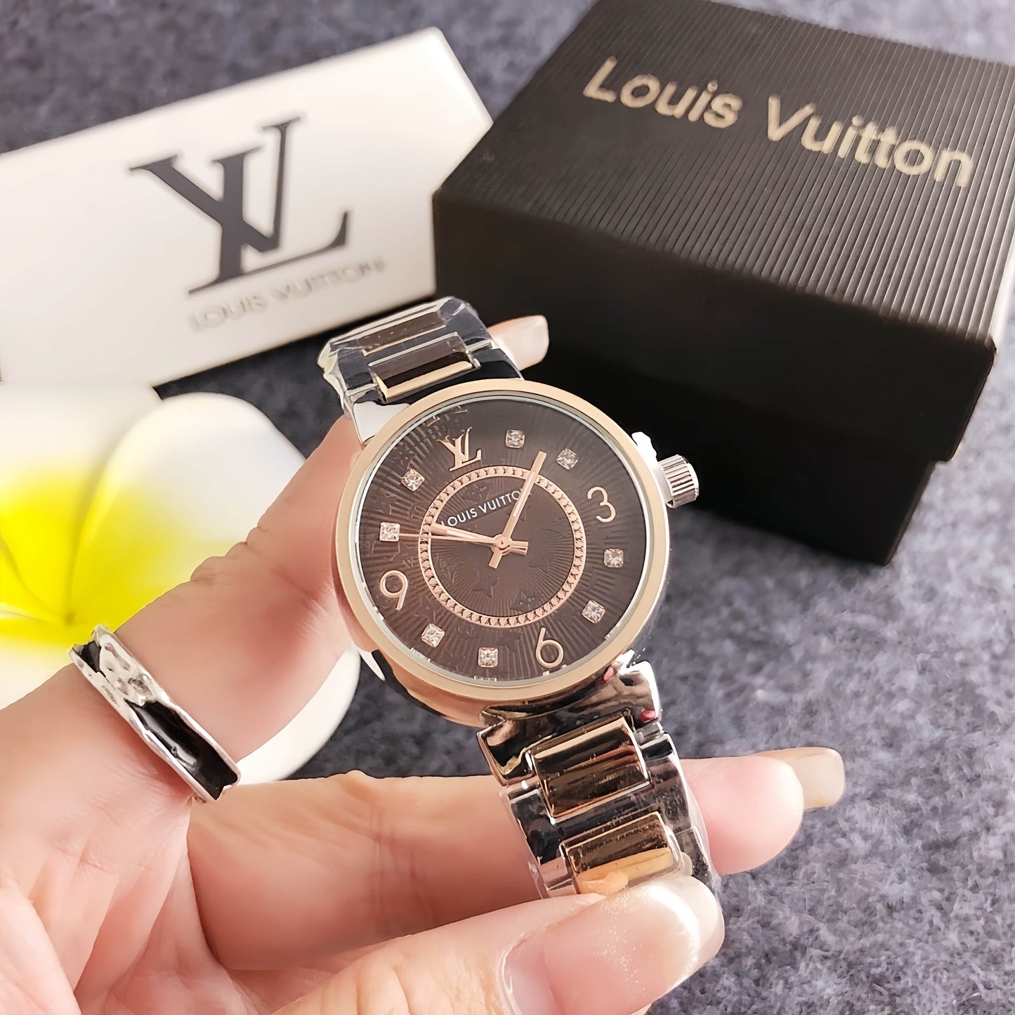 LV inspired Watch