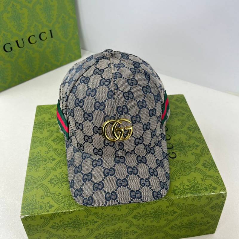 Gucci Designer Inspired Canvas Baseball Cap