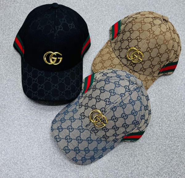 Gucci Designer Inspired Canvas Baseball Cap