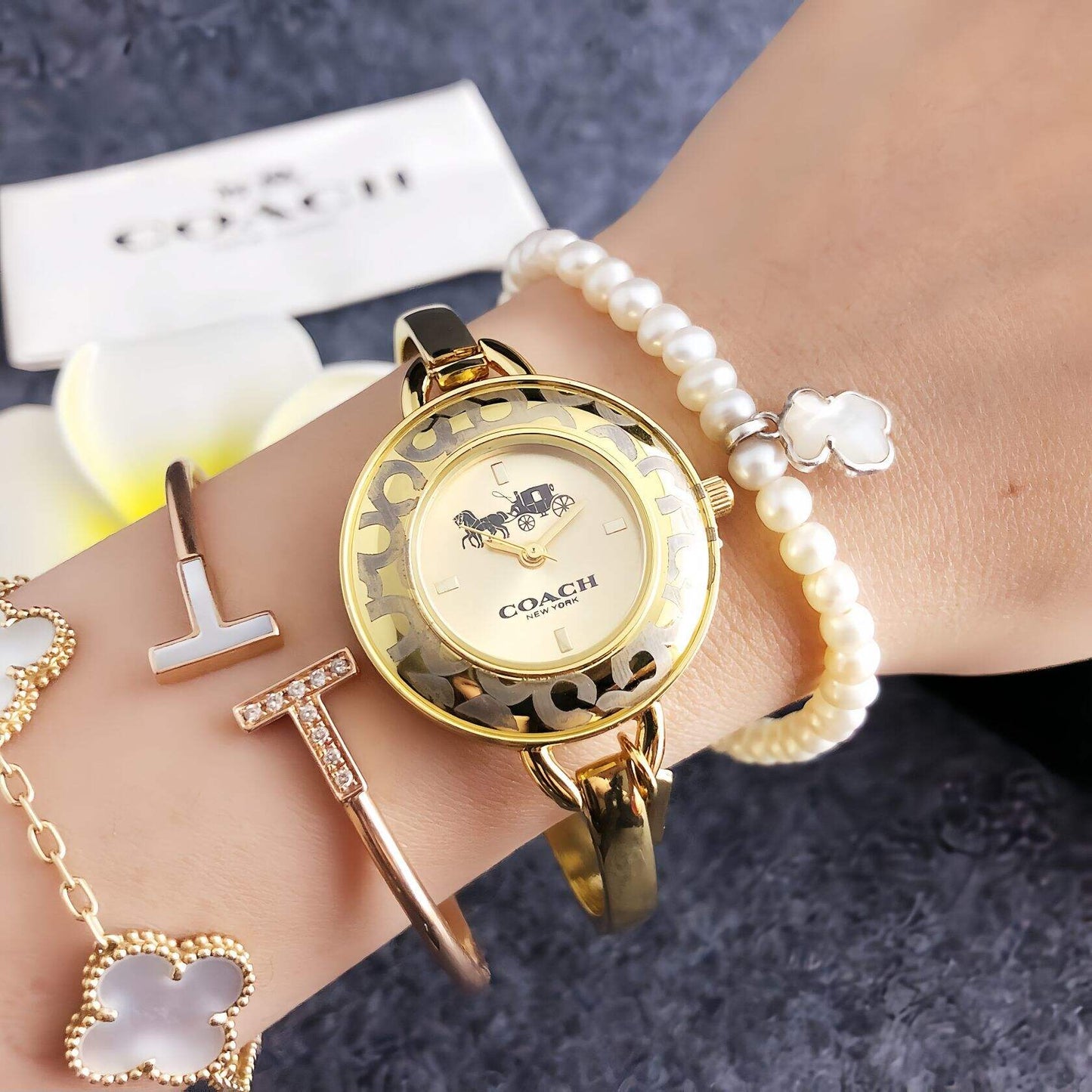 Coach inspired Bangle Watch