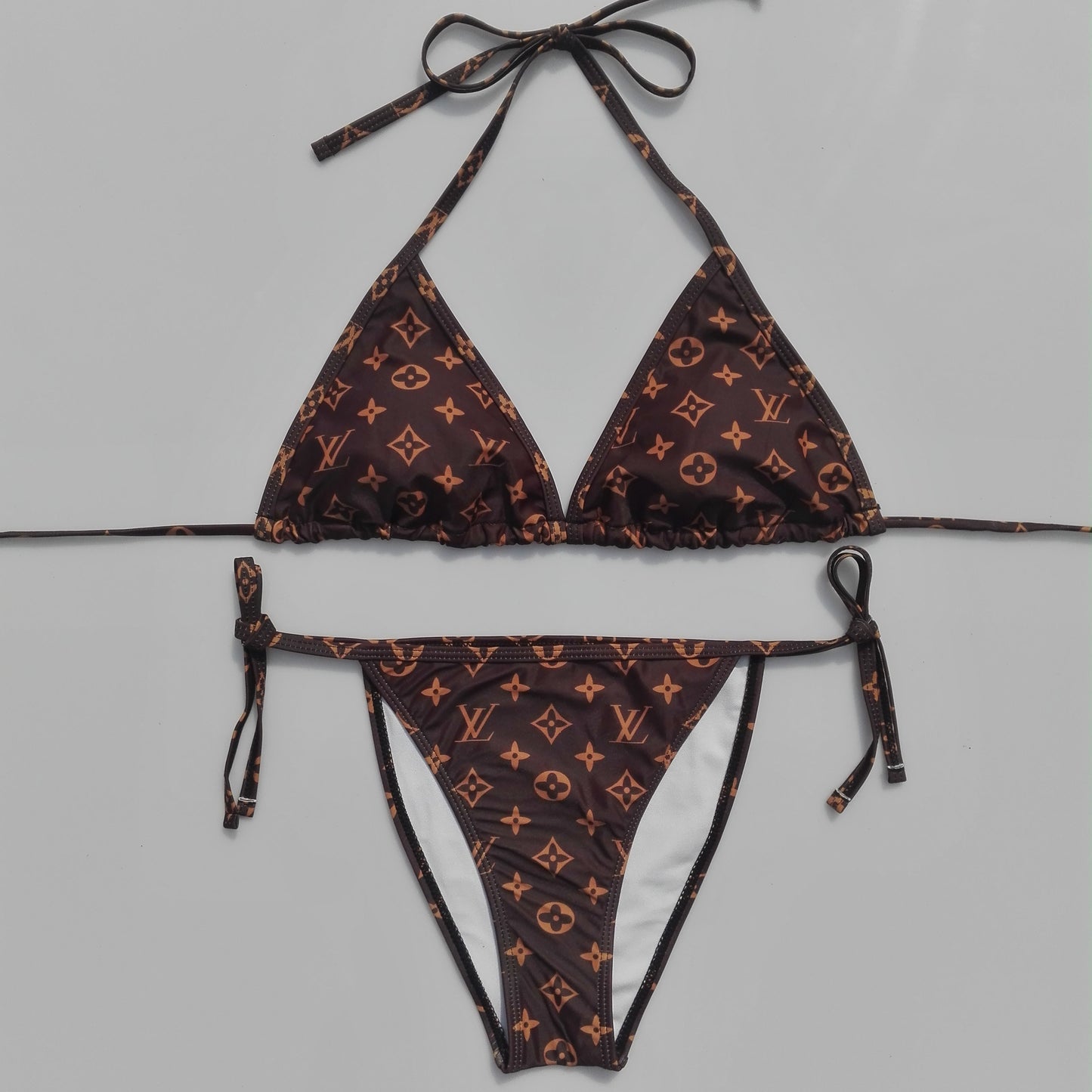 LV Designer inspired 2pc bikini set