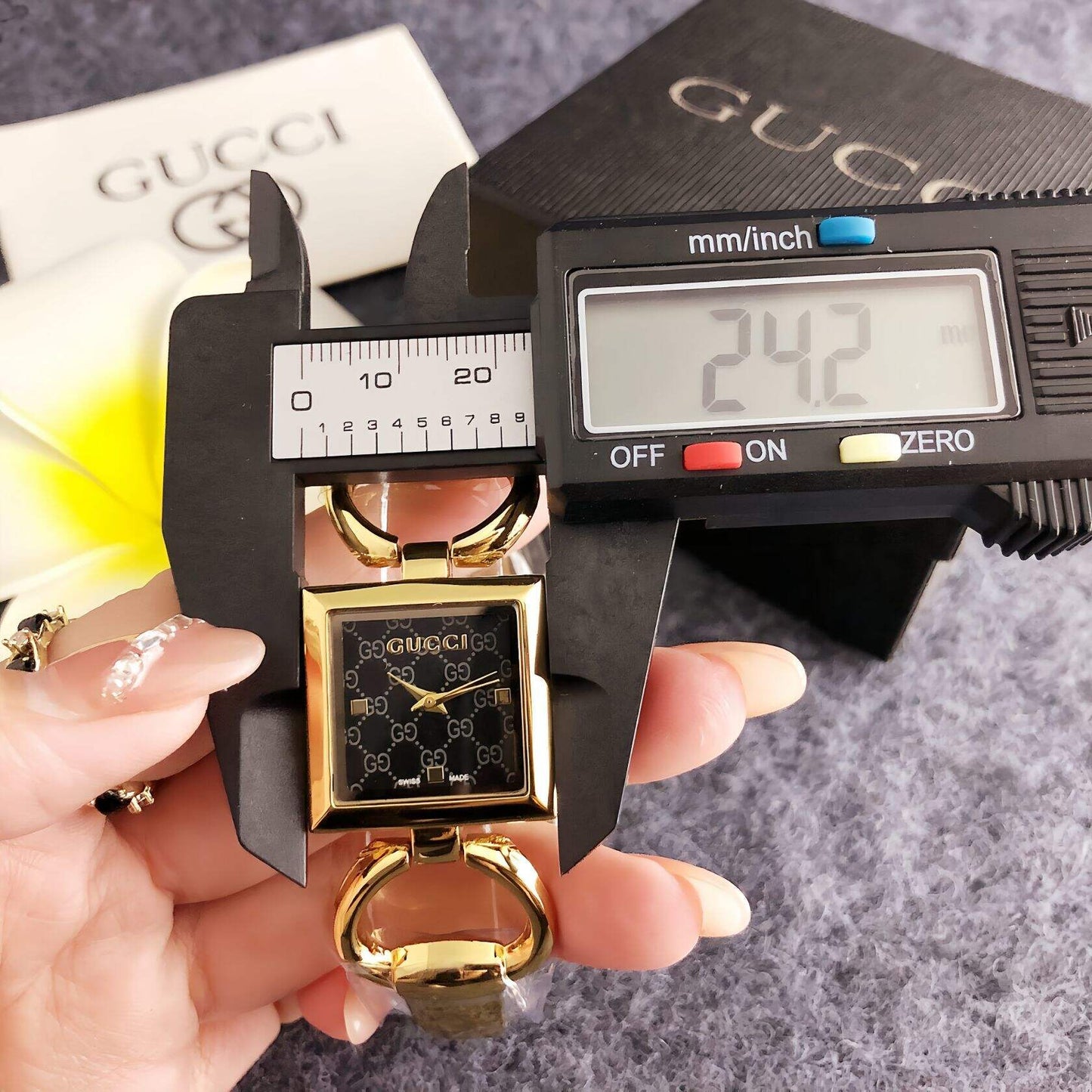 Gucci inspired Square Watches