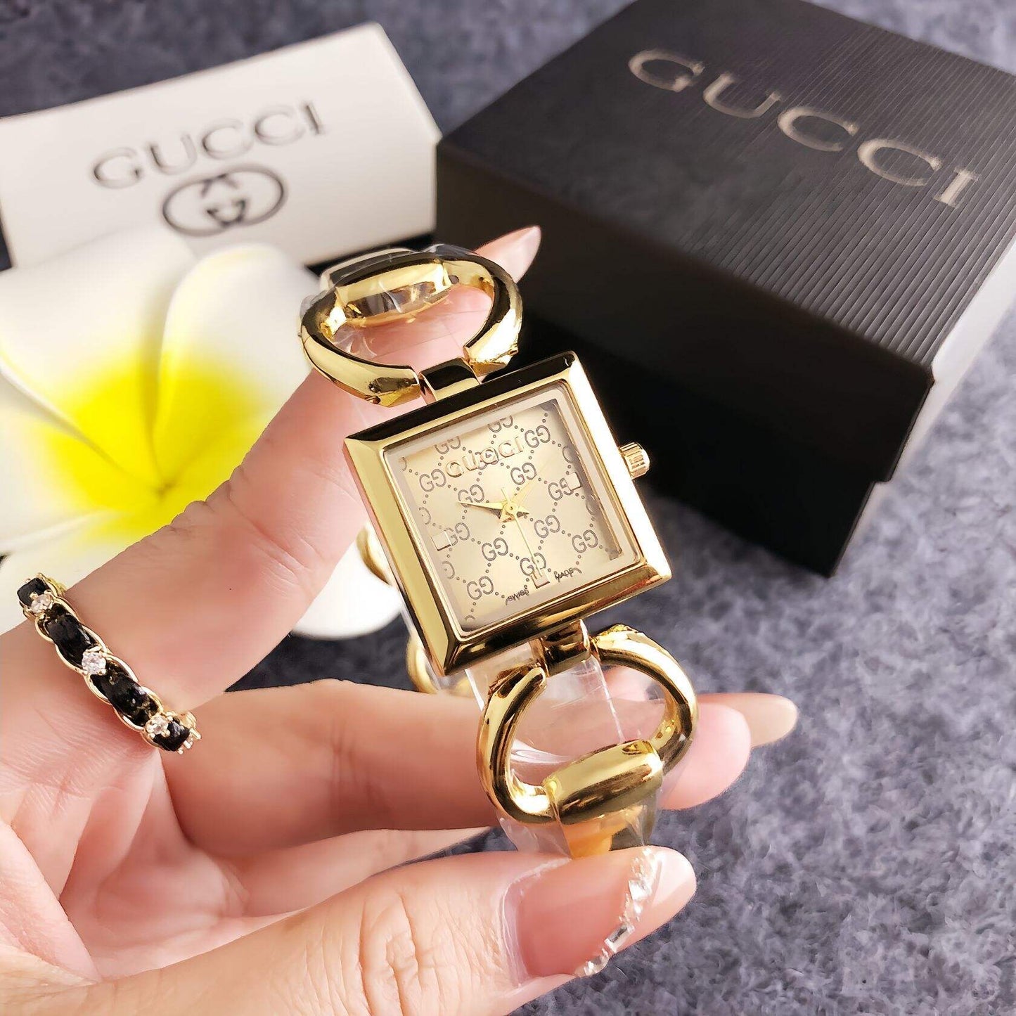 Gucci inspired Square Watches
