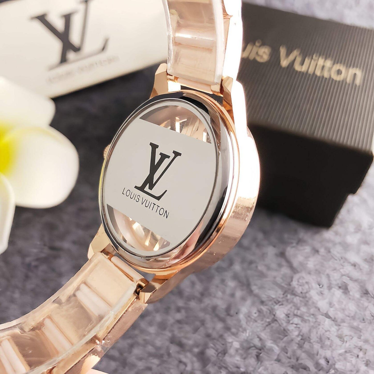 LV Inspired Watch