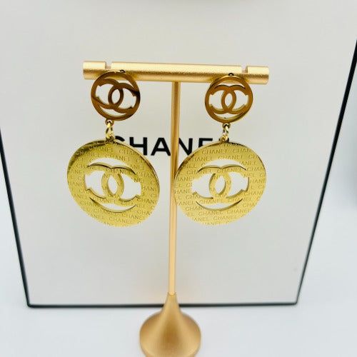 Chanel inspired Earrings