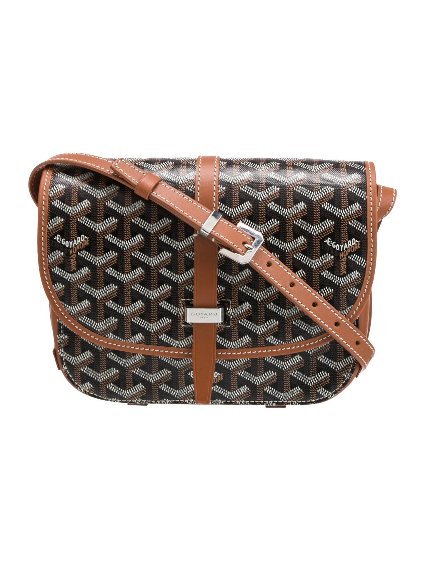 Goyard Inspired Messenger unisex handbag