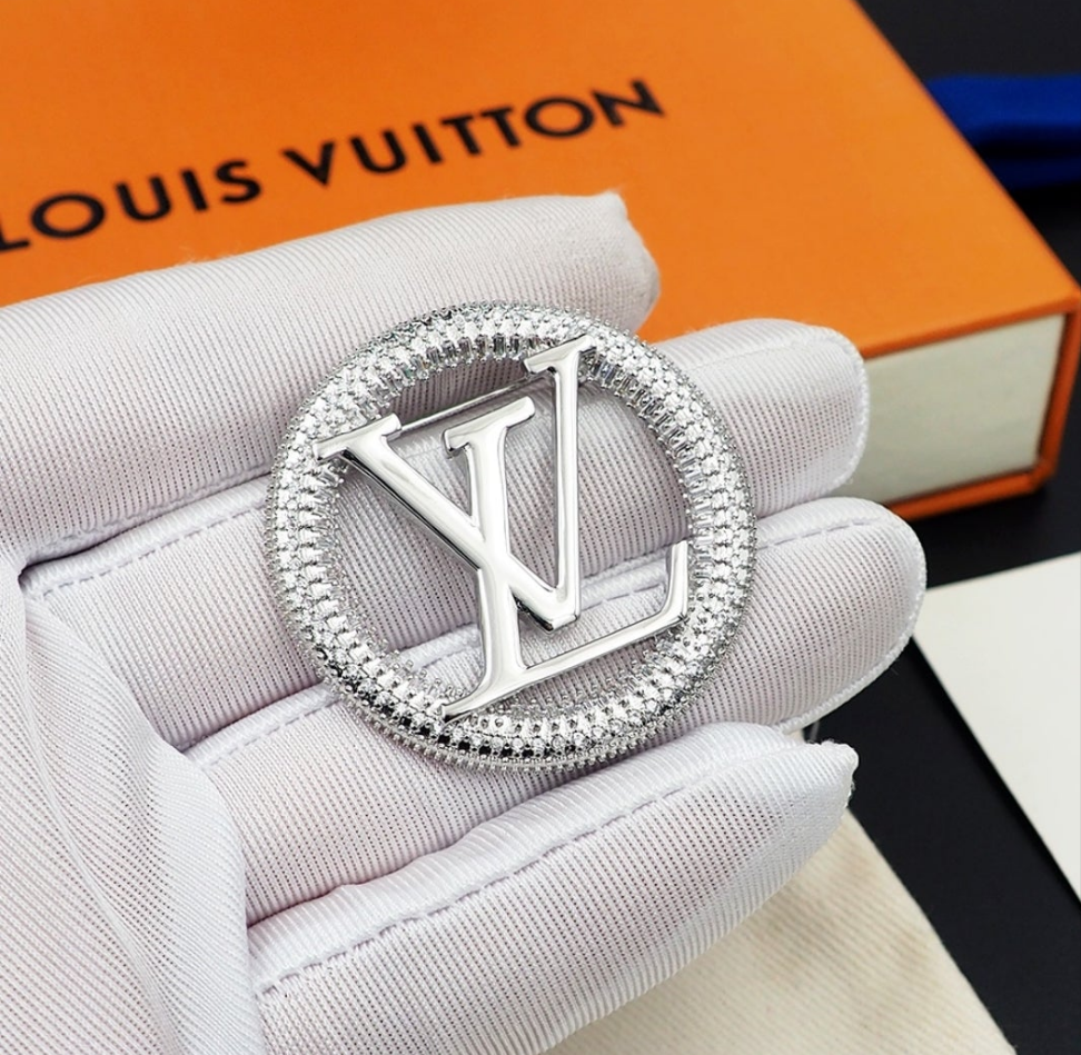 LV Designer Inspired Brooches