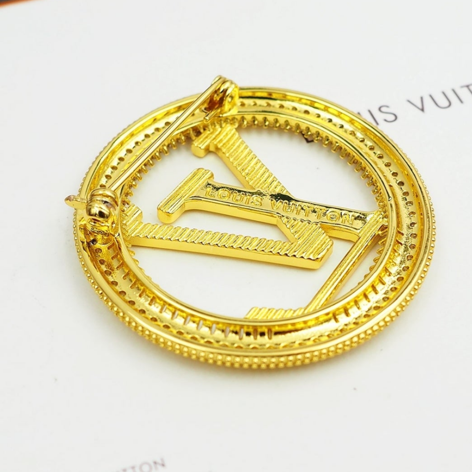 LV Designer Inspired Brooches