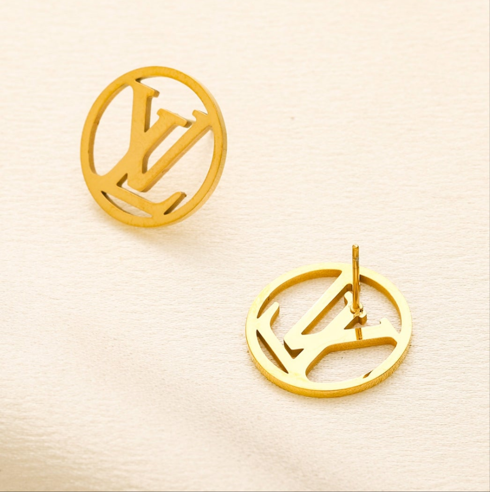 LV Designer Inspired Earrings