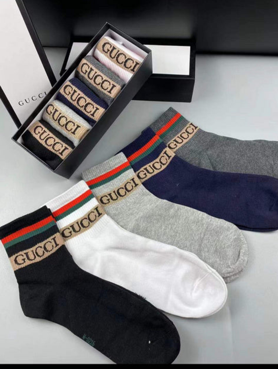 Gucci inspire Crew ankle socks sets