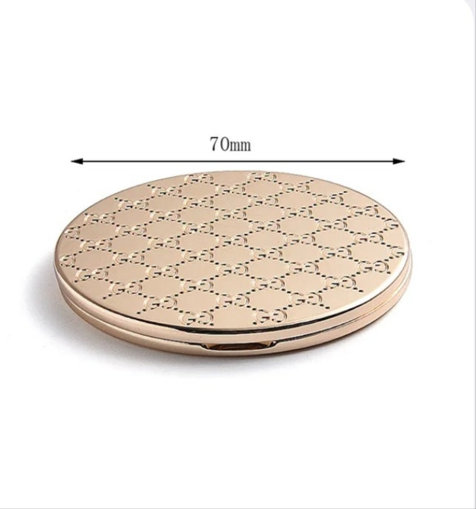Gucci inspired double sided Compact mirror