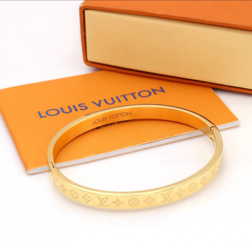 LV  inspired Bangle